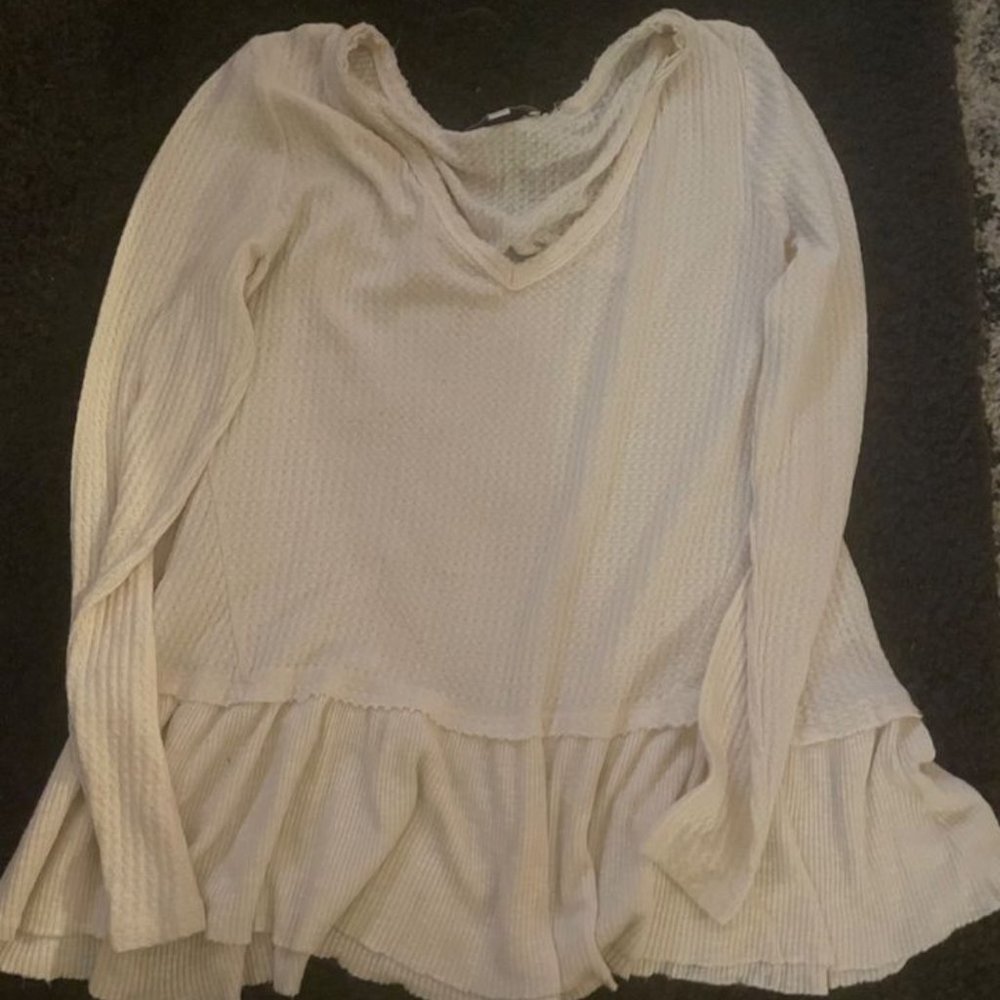 White Evereve Long sleeve shirt